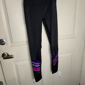 Black Peloton+K-DEER leggings